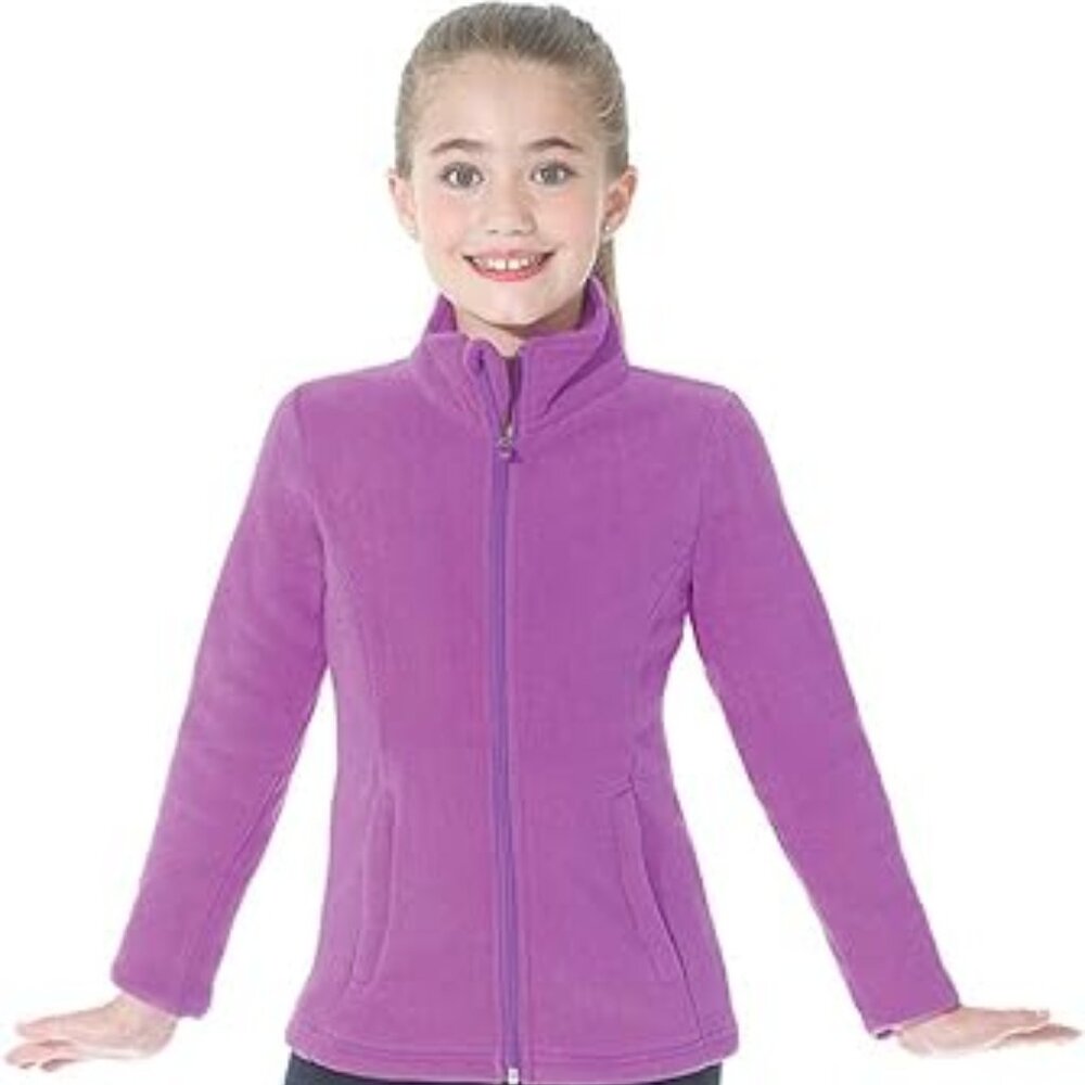 New Mondor 4750 Performance Fleece Ice Skating vest Jacket - purple adult s